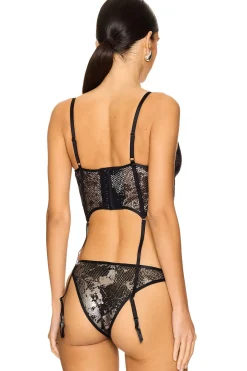 X Savage Fishnet Bustier