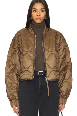 X Shoreditch Ski Club Iona Quilted Jacket