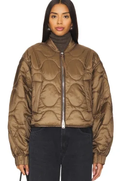 X Shoreditch Ski Club Iona Quilted Jacket