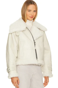 x Shoreditch Ski Club Lola Shearling Jacket