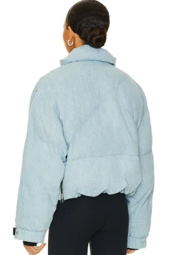 x Shoreditch Ski Club Nova Denim Puffer
