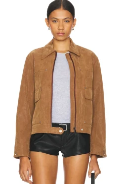 x We The Free Blair Faux Suede Jacket