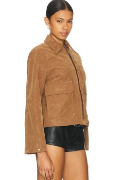 x We The Free Blair Faux Suede Jacket