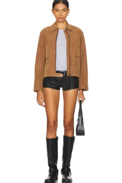 x We The Free Blair Faux Suede Jacket