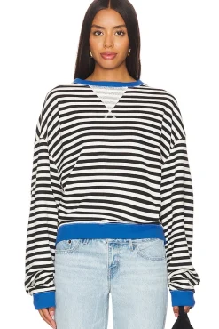 x We The Free Classic Striped Crew