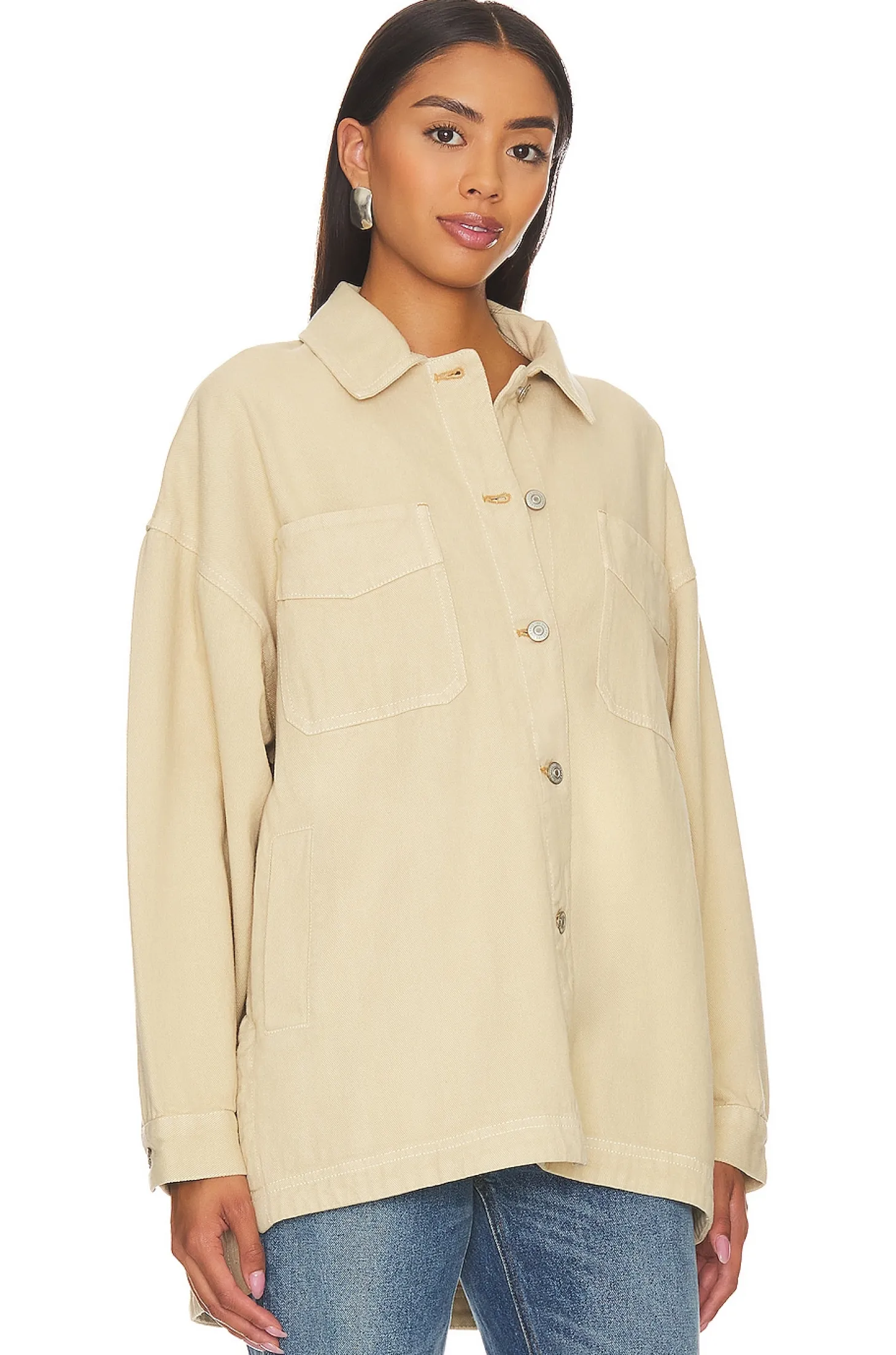 x We The Free Madison City Shacket