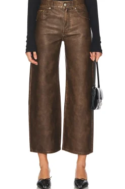 x We The Free Misha Faux Leather Pant