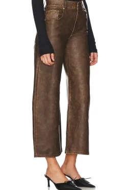 x We The Free Misha Faux Leather Pant