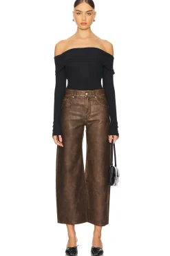 x We The Free Misha Faux Leather Pant