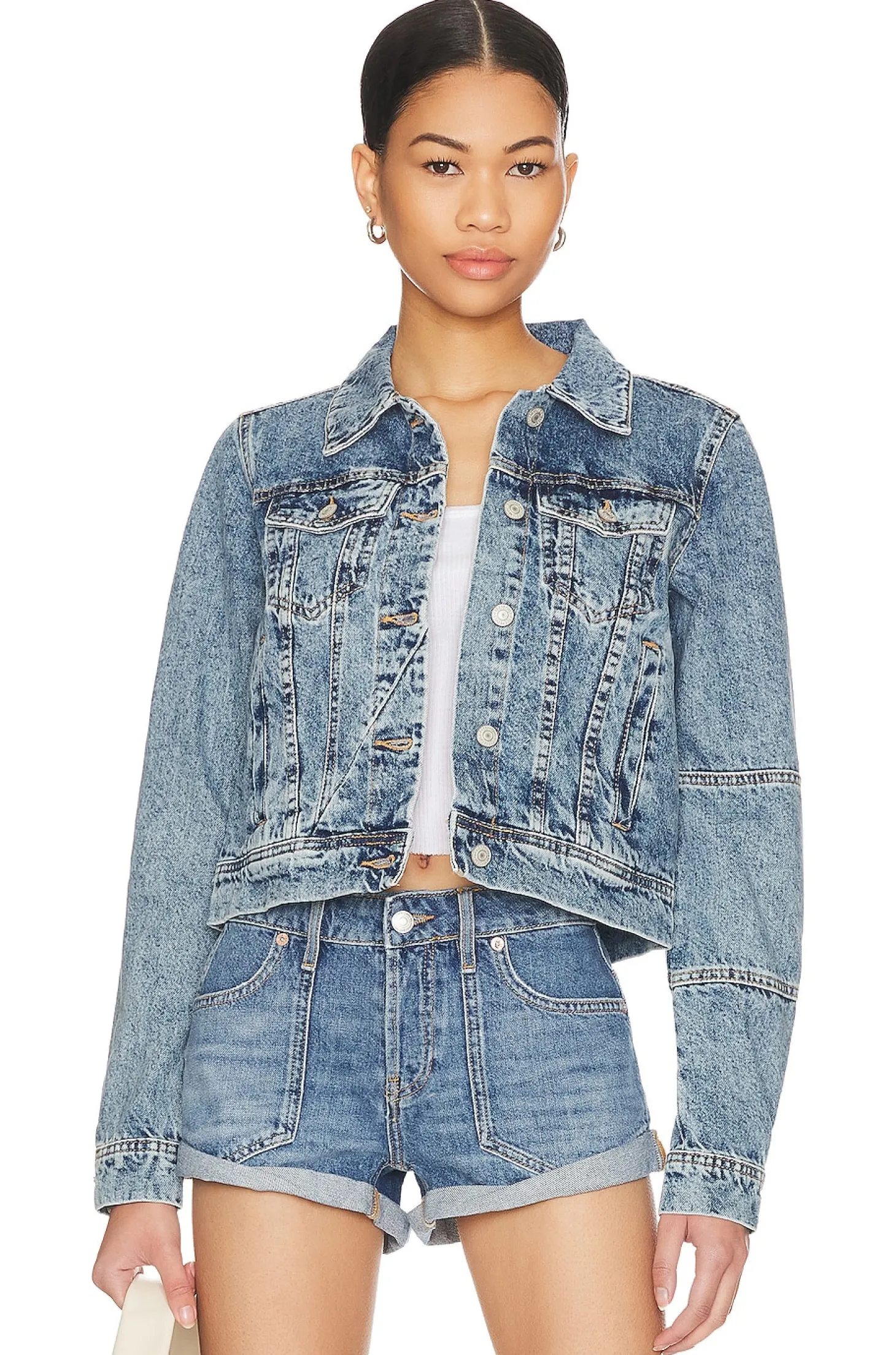 x We The Free Rumors Denim Jacket
