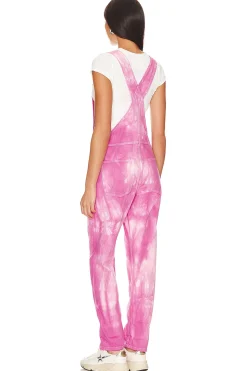 x We The Free Ziggy Denim Overall In Electric Bouquet