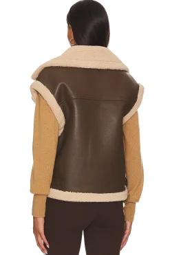 Xander Faux Leather Vest