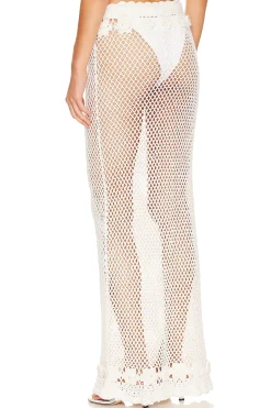 Zanea Ruffle Maxi Skirt