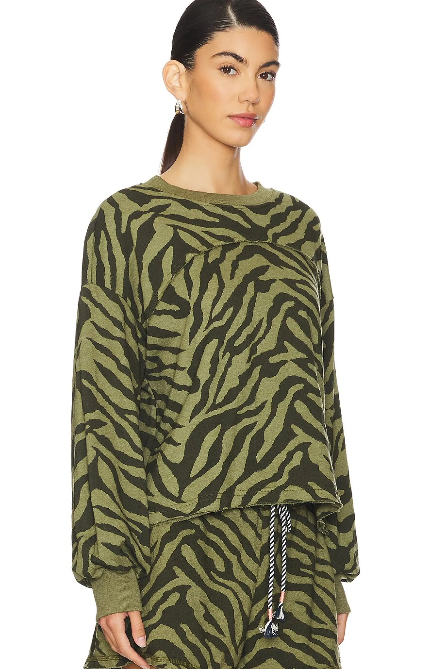 Zebra Femme Sweatshirt