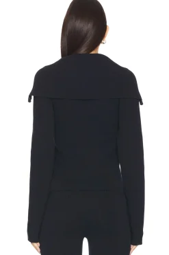 Zipped Collar Sweater